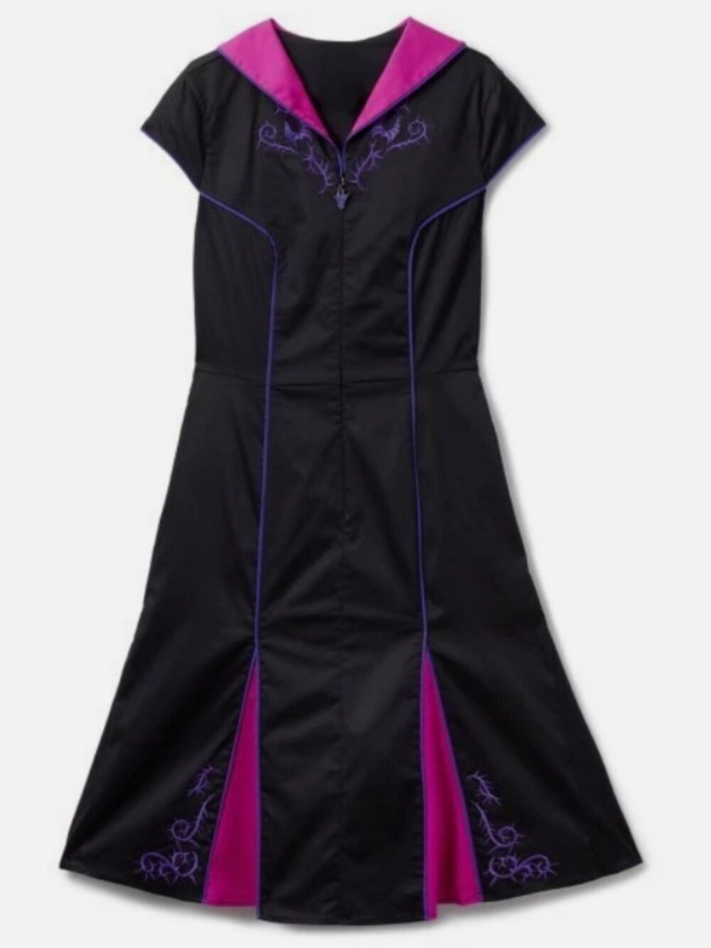 Disney Sleeping Beauty Maleficent Dress Women's Size Medium Costume NEW $128+